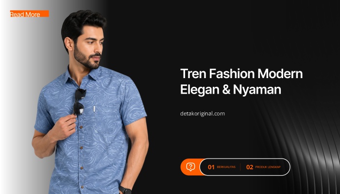Kemeja Embos Pria - Tren Fashion Modern yang Elegan dan Nyaman Dipakai